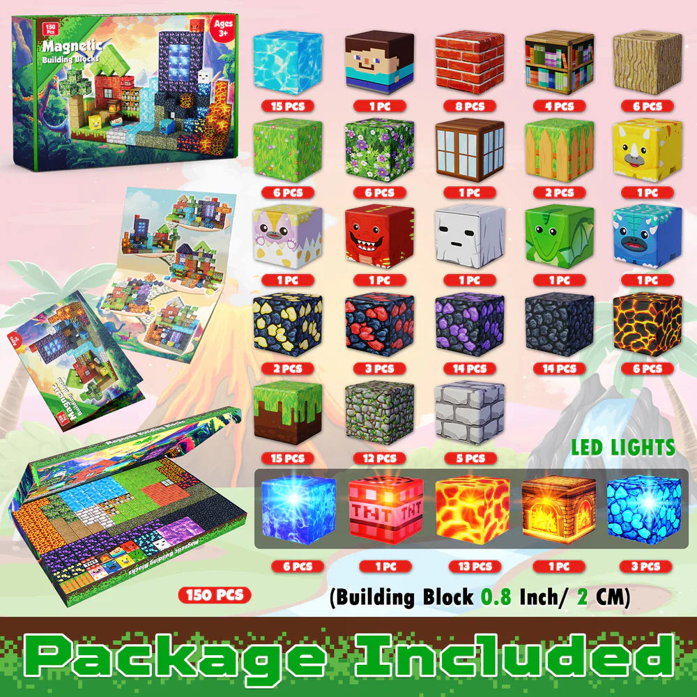 【Volcano Basin】ImagineBricks™ Building Blocks