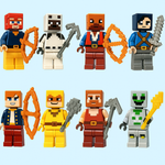 Load image into Gallery viewer, 5 Pcs Action Characters