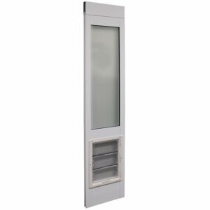 Ideal Pet Products Premium 78" FastFit Aluminum Pet Patio Door with 10.25"x15.75" AirSeal Flap
