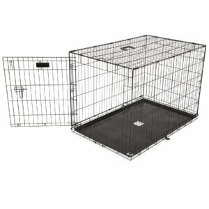 Precision Pet Products One Door Provalue Wire Dog Crate, 42 Inch, For Pets 70-90 lbs, With 5-Point Locking System